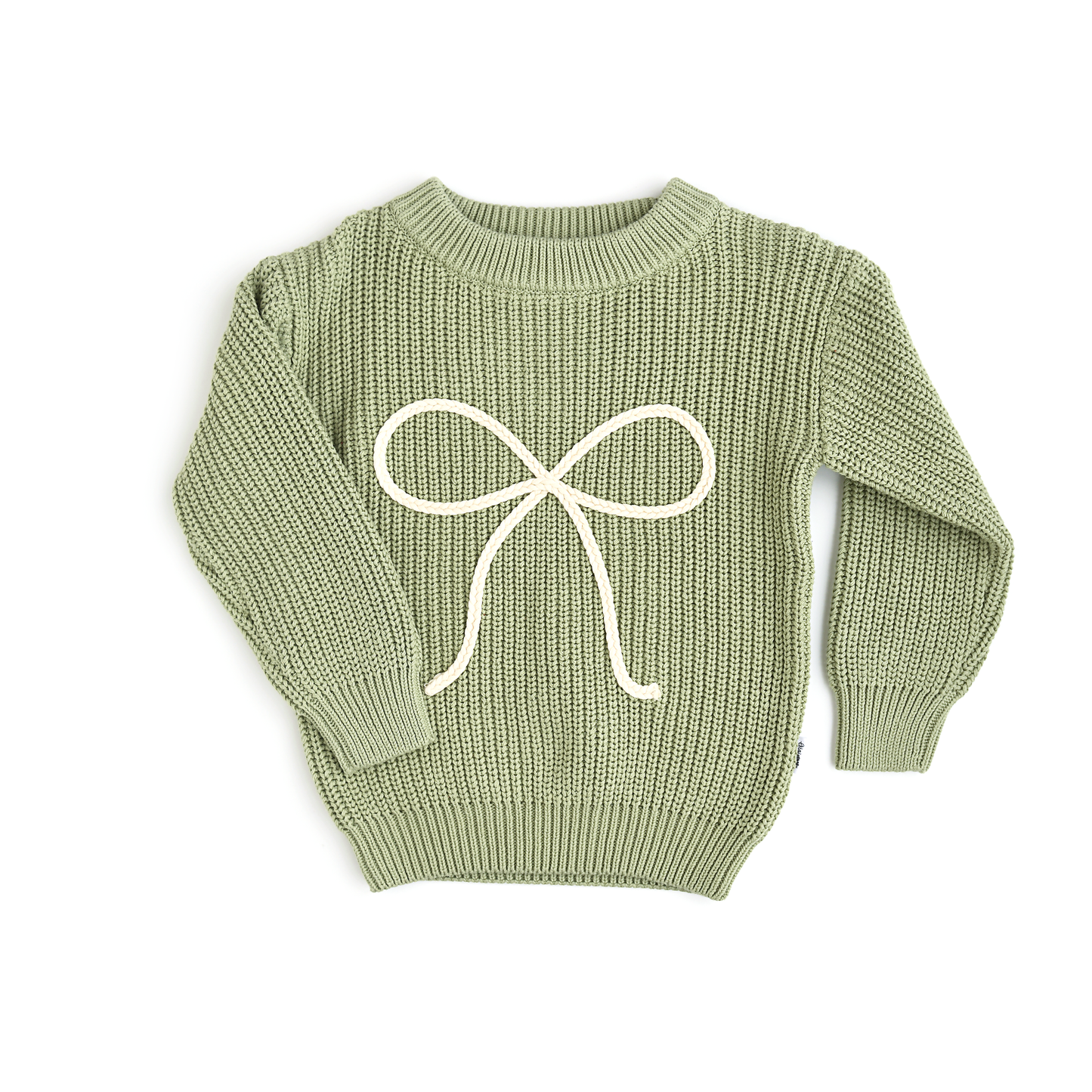 Green Bow SWEATER