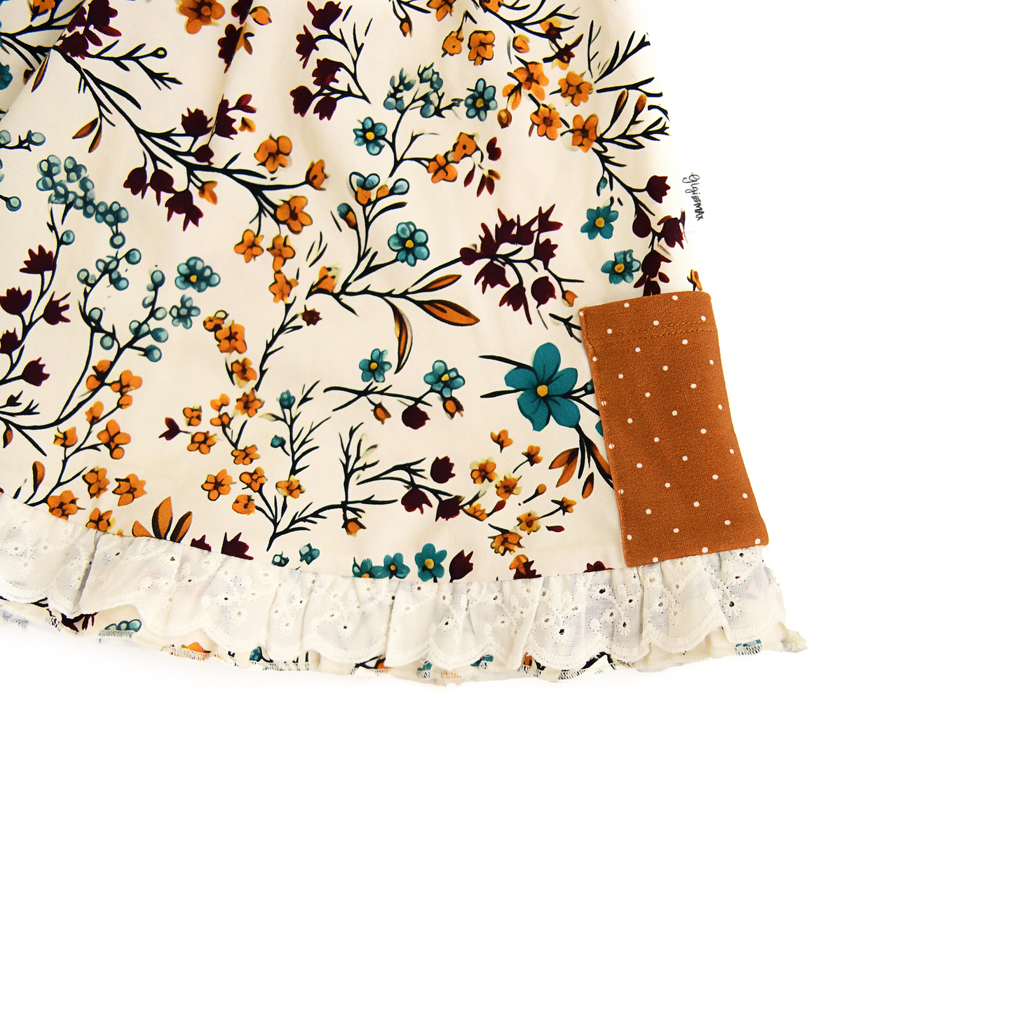 Maren Floral BUTTON DRESS