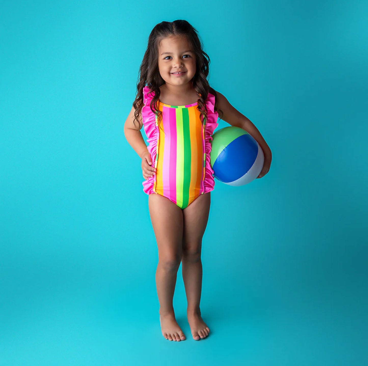 Stephanie Stripe One Piece Swimsuit by Gigi & Max