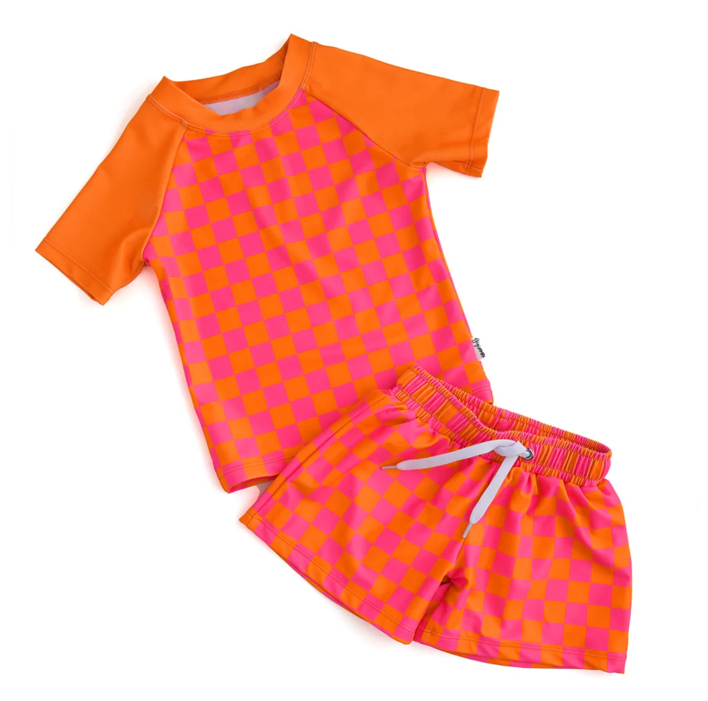 Eric Orange Neon Swim Set by Gigi & Max