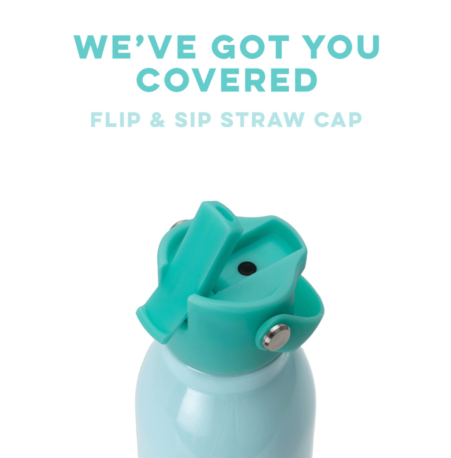 Flip & Sip Water Bottle 26oz in Cloud Nine