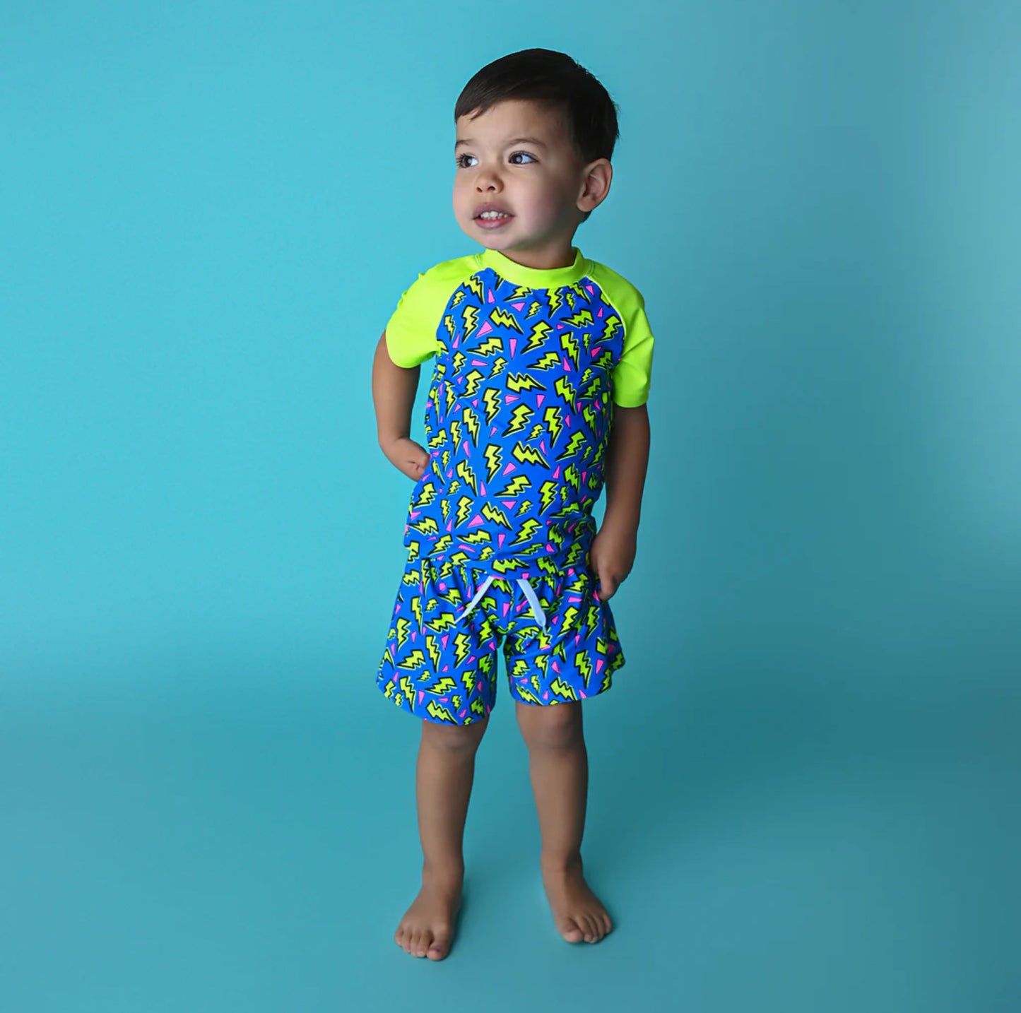 Zach Lightning Swim Set by Gigi & Max