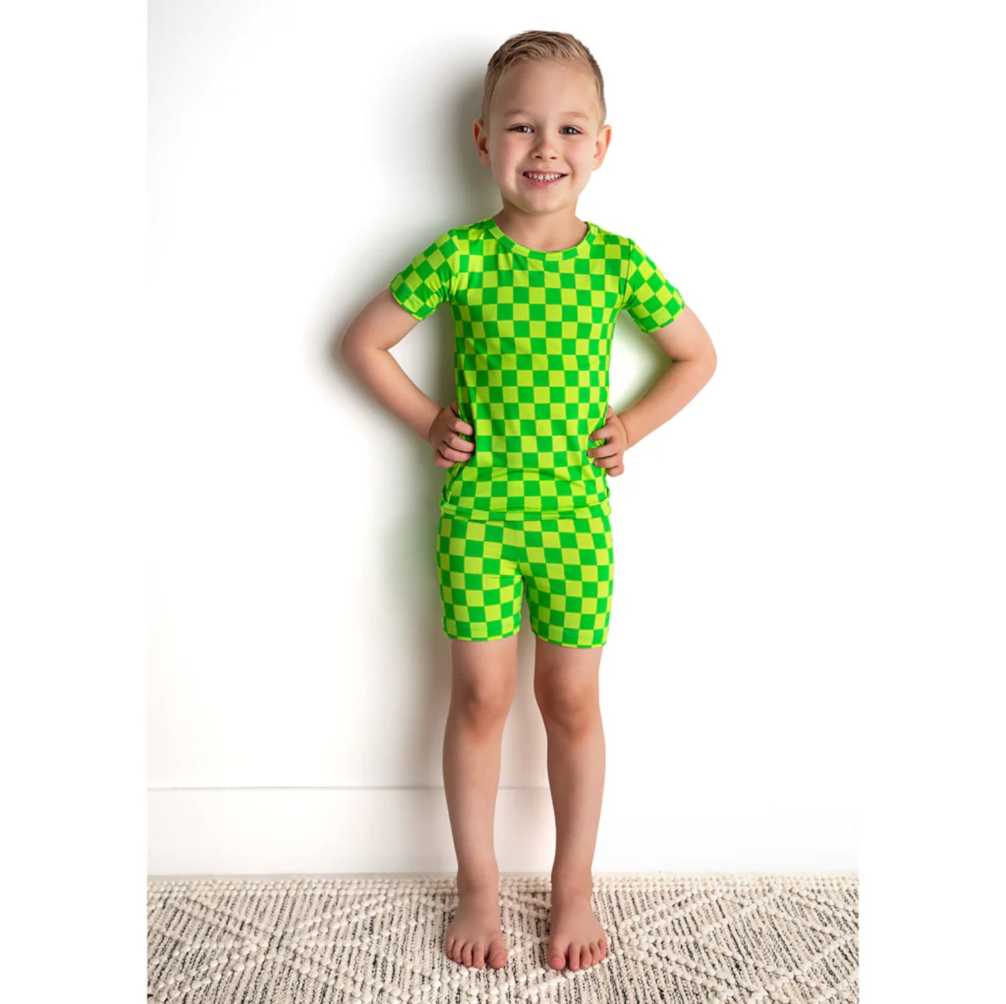 Brad Green Neon Two Piece Shorts
