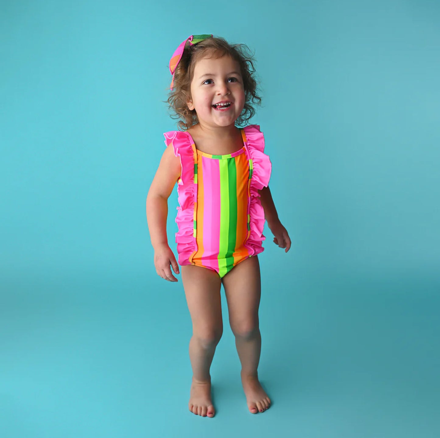 Stephanie Stripe One Piece Swimsuit by Gigi & Max