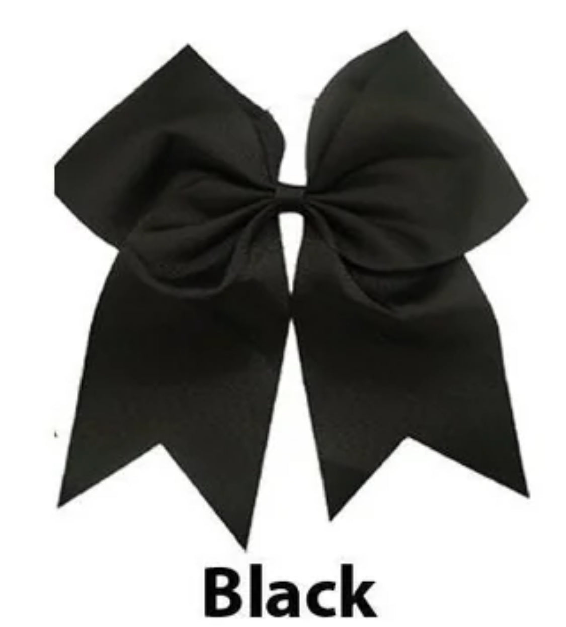 Cheer Bow with Ponytail Holder (6 Colors)