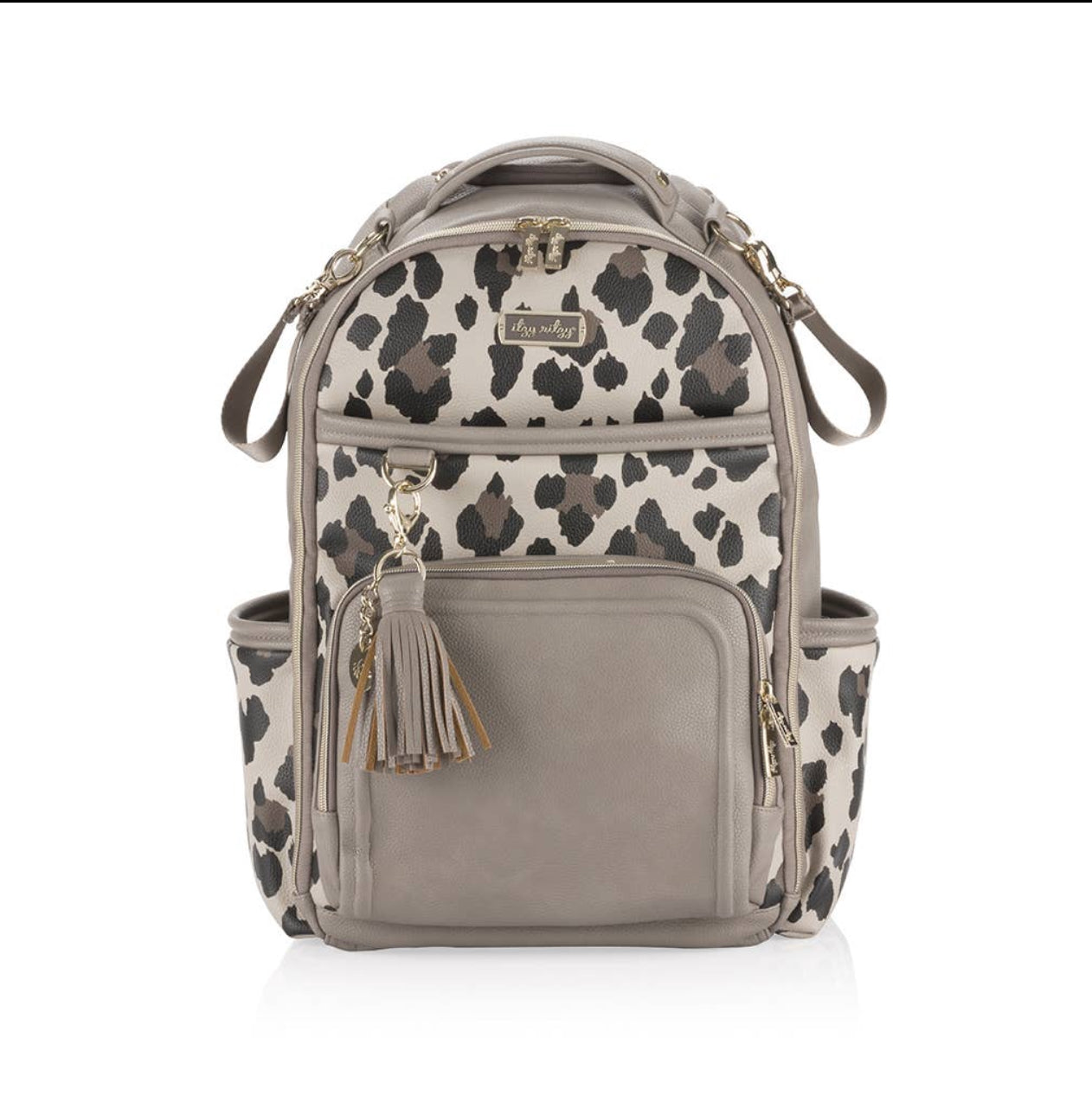 Itzy Ritzy Leopard Boss Plus Backpack Diaper Bag