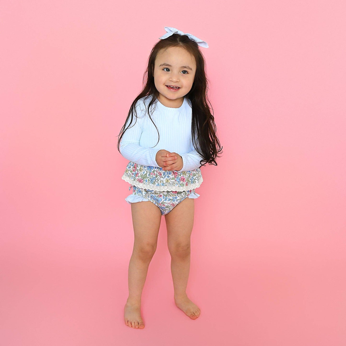 Vera RASH GUARD TWO PIECE SWIM SET