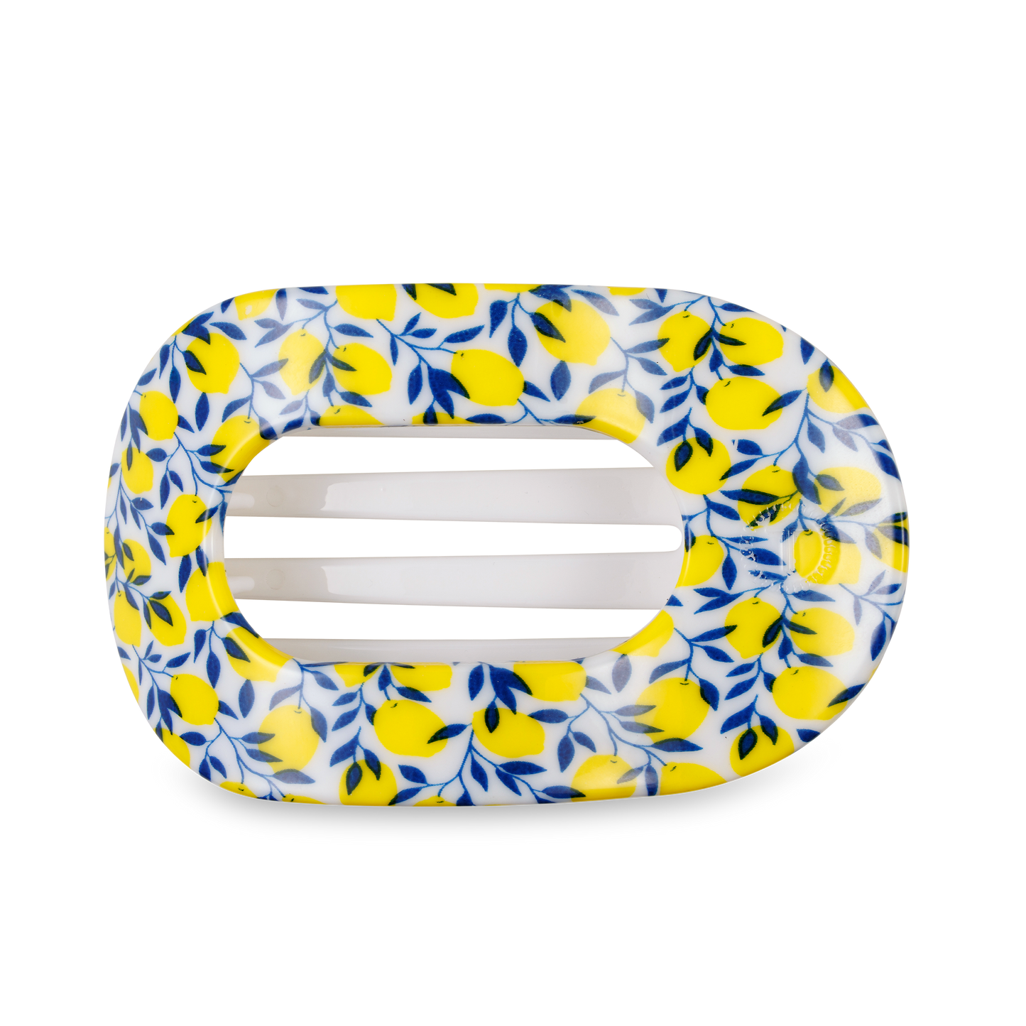 Teleties Flat Round Hair Clip Limoncello