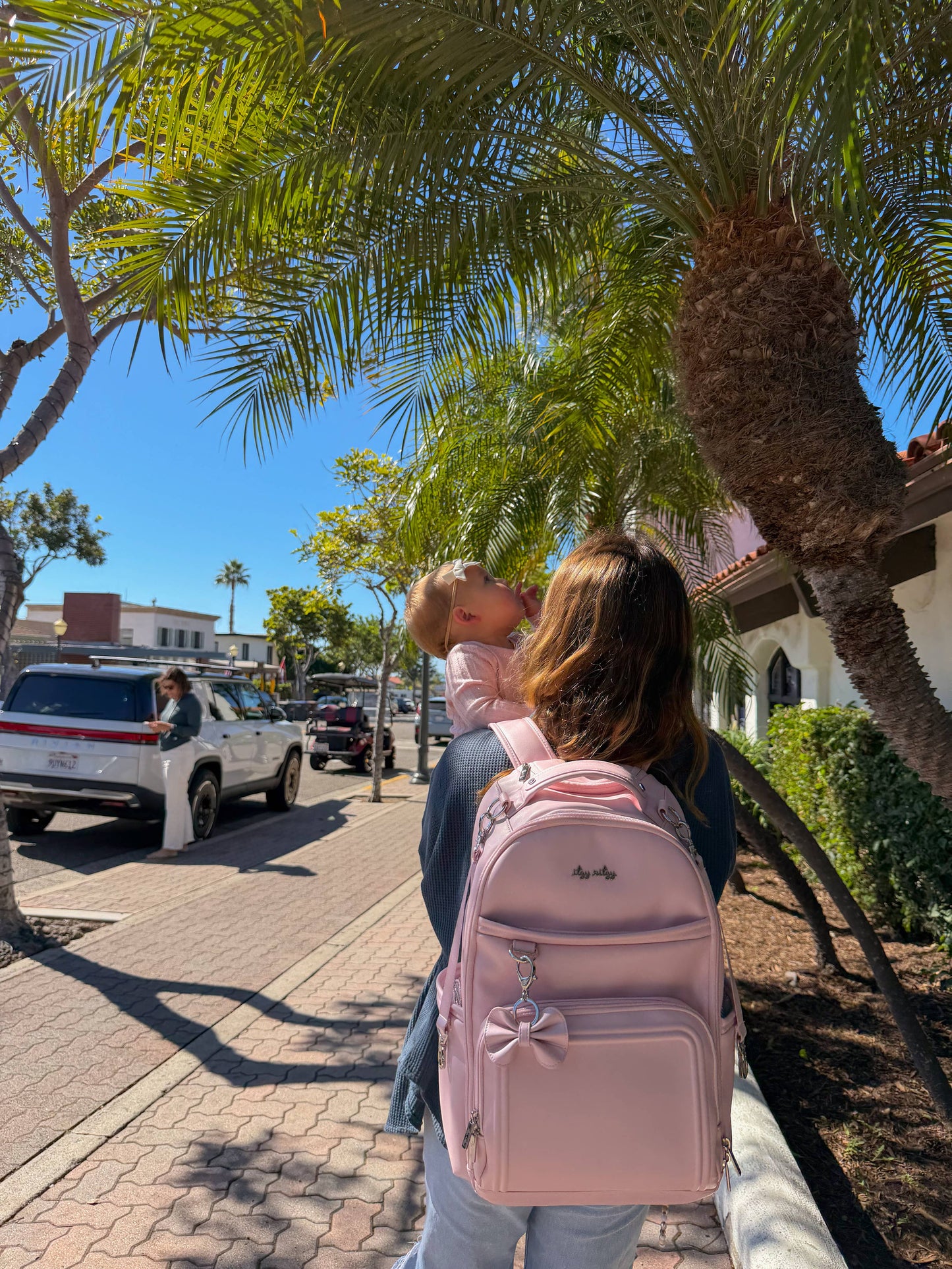 Ribbons & Roses Boss Plus™ Backpack Diaper Bag