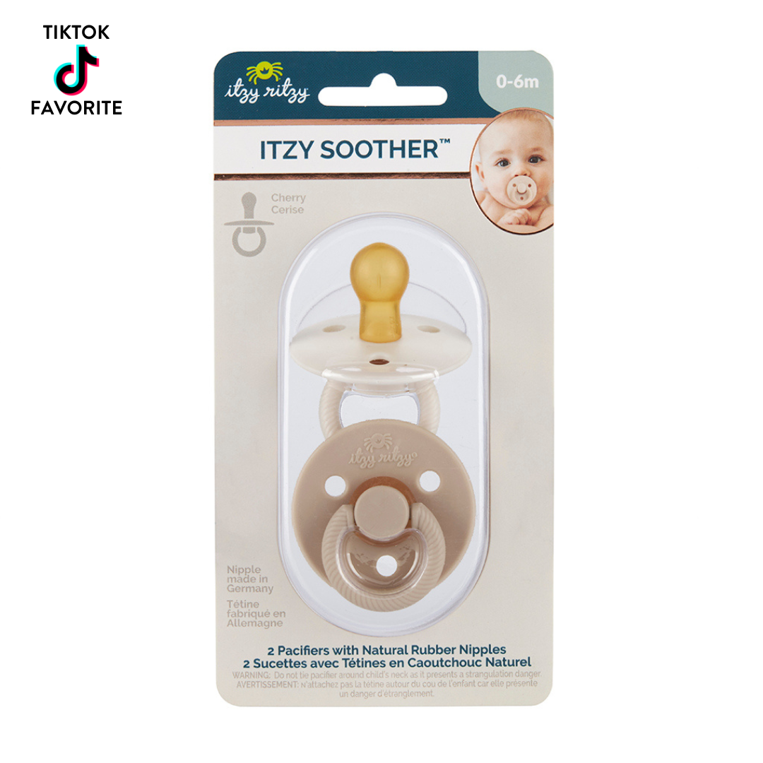 Itzy Soother™ Natural Rubber Paci Sets 6-18m