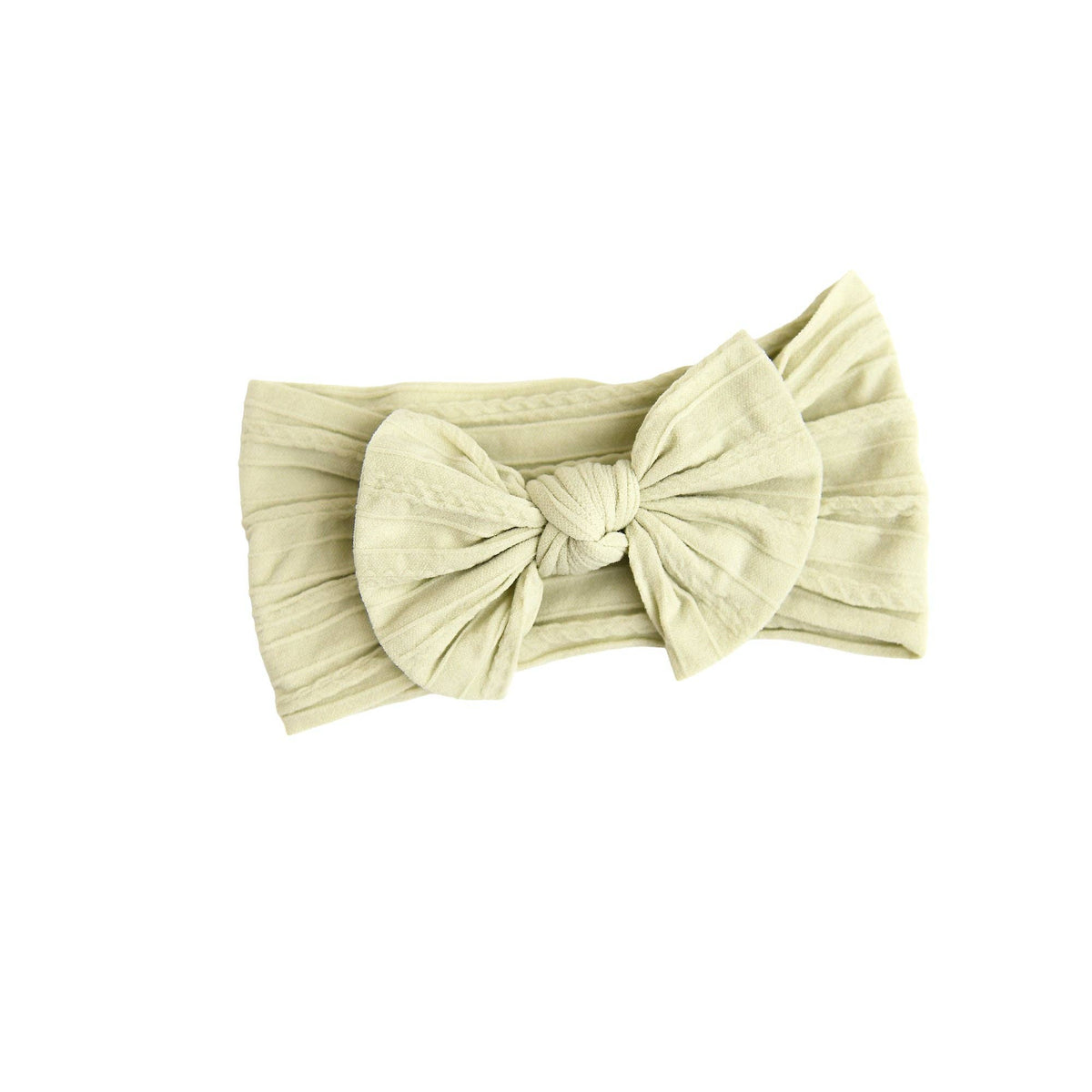 #15 Green Stone SOFT NYLON ELASTIC HEADBAND Baby Accessories