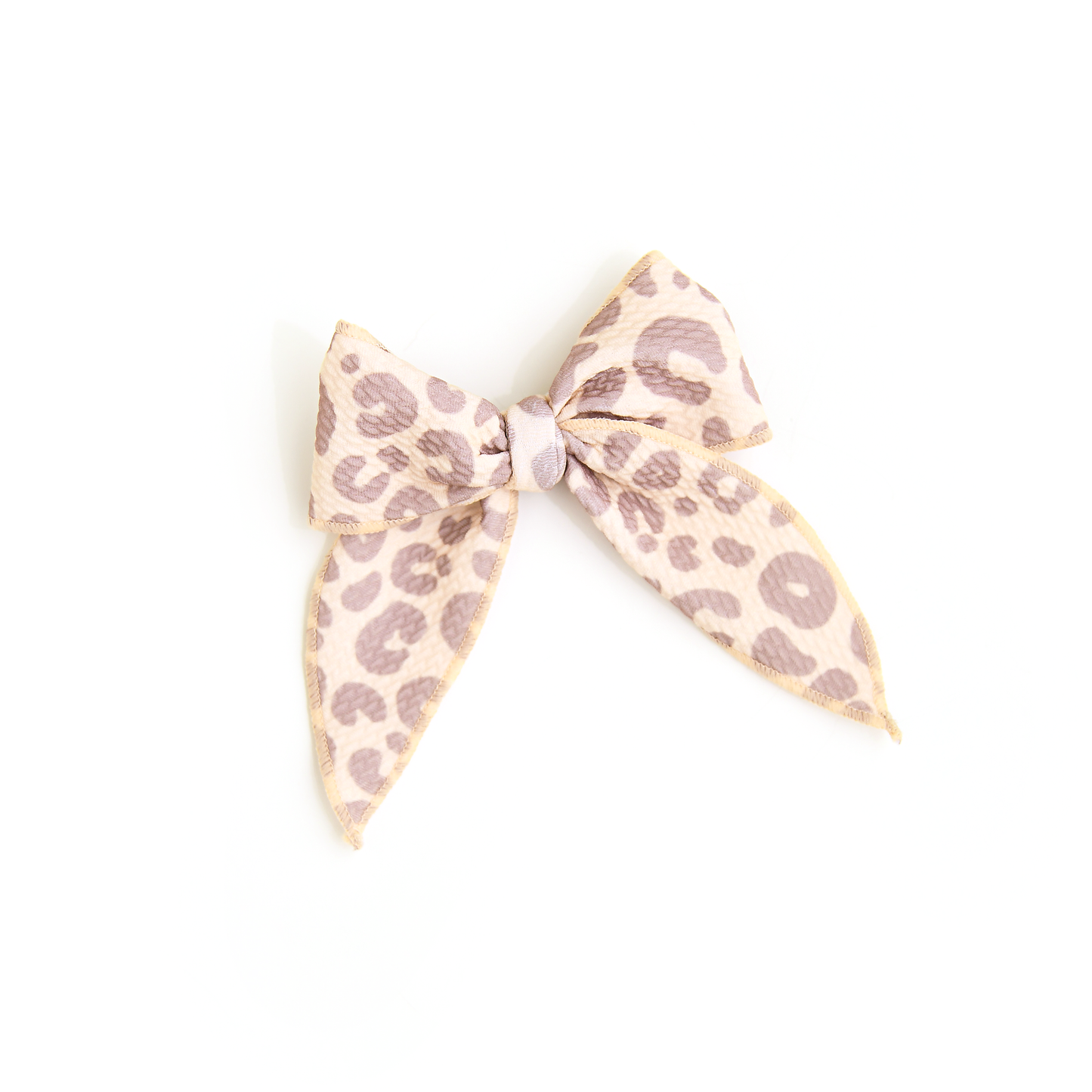 Amari Leopard CLIP BOW