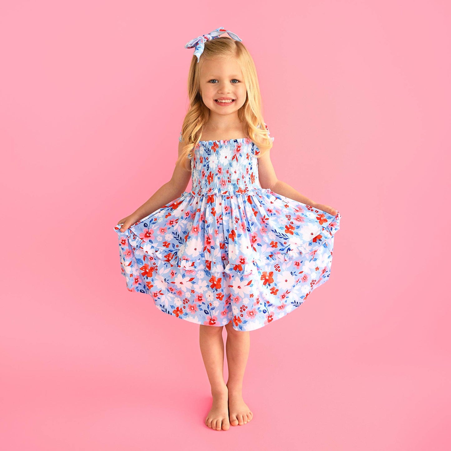 Betsy SMOCKED DRESS
