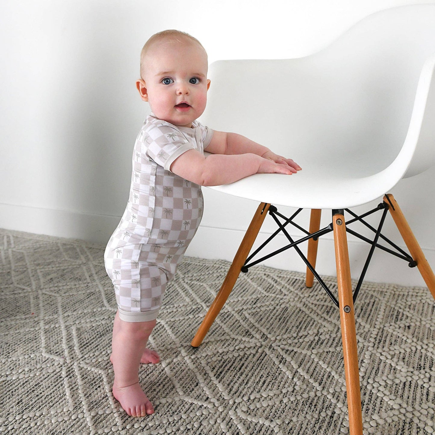 Beau Palm Tree SHORTY ZIP