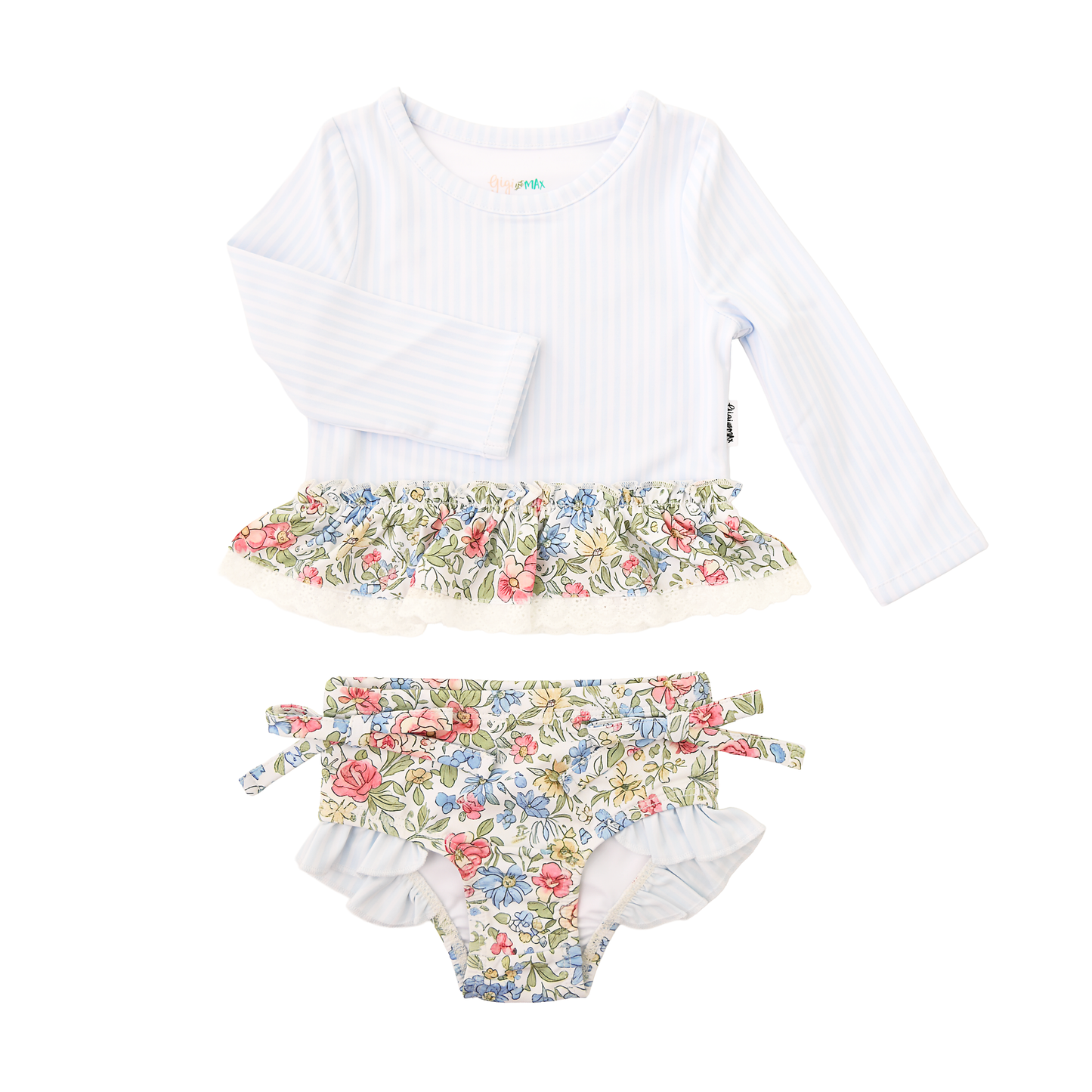 Vera RASH GUARD TWO PIECE SWIM SET