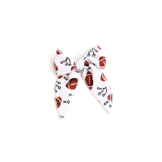 Brady Football CLIP BOW