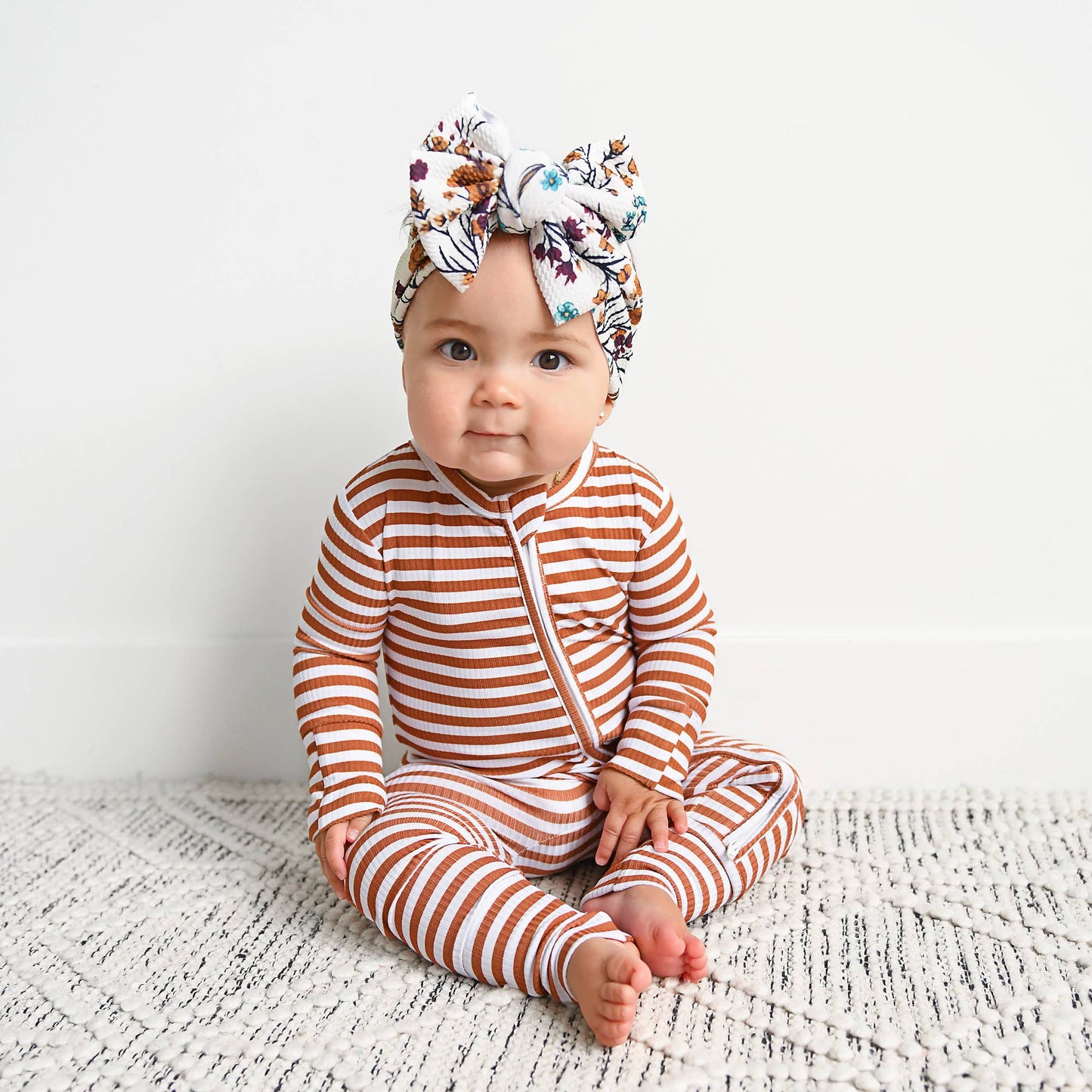 Chase Brown Ribbed ZIP