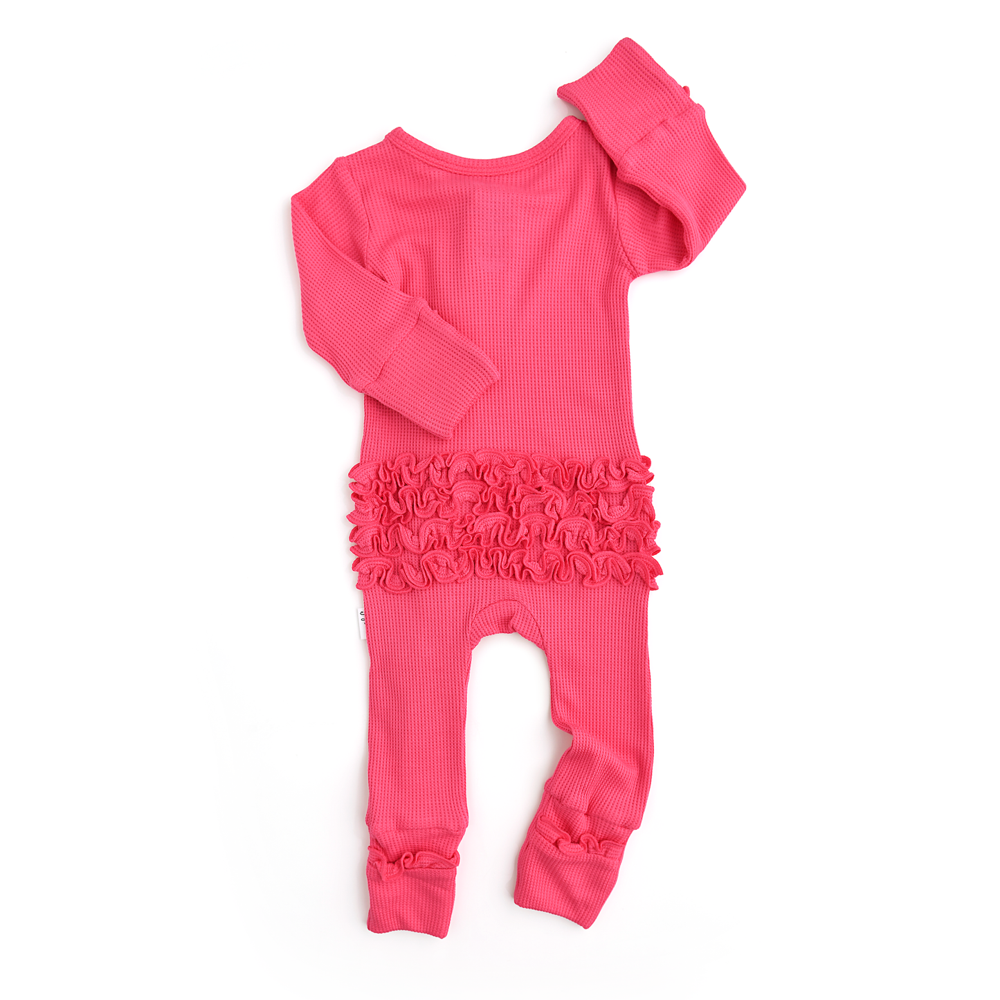 Raspberry Ruffle Zip