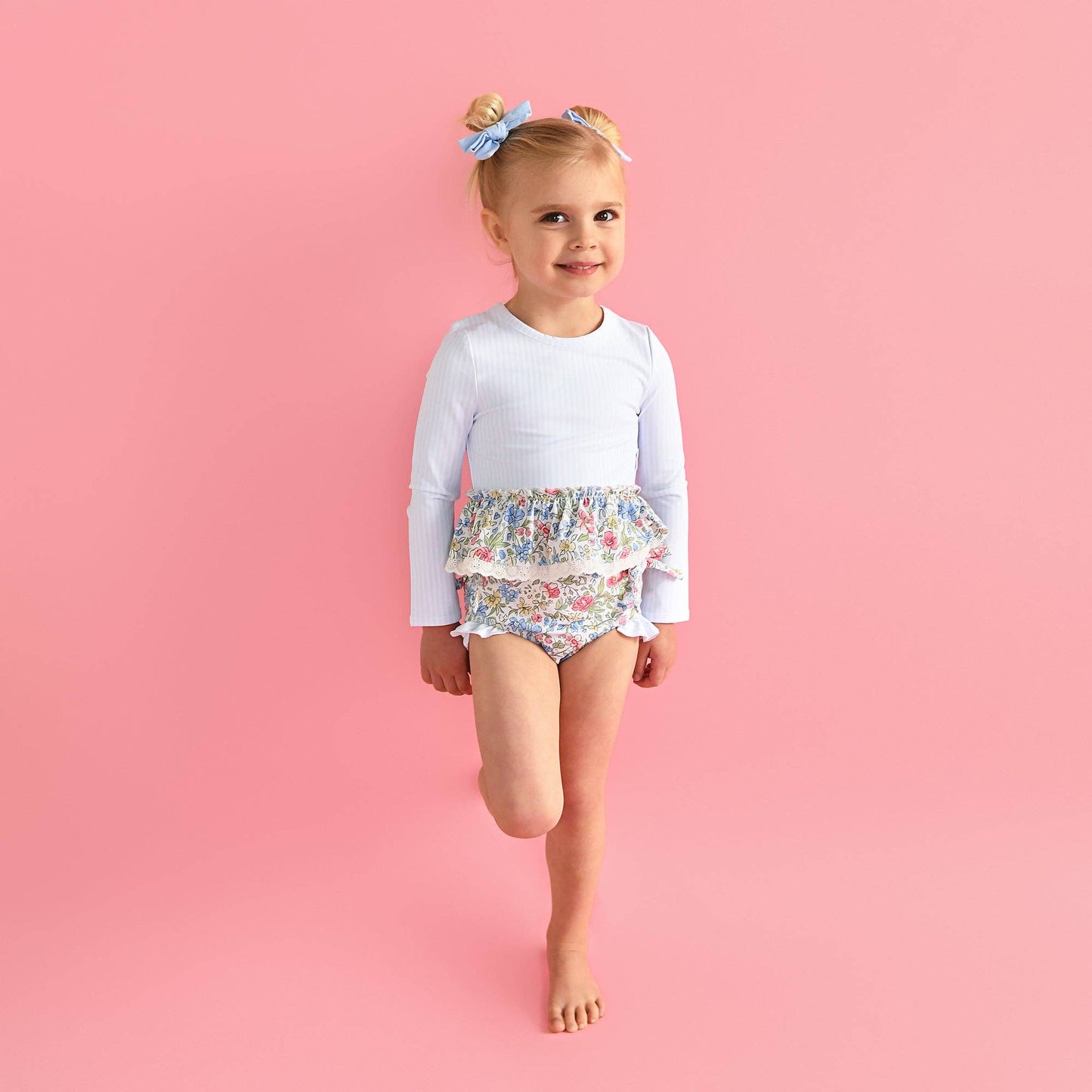 Vera RASH GUARD TWO PIECE SWIM SET