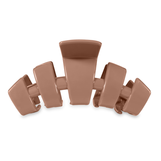 Teleties Classic Hair Clip Mocha Mousse
