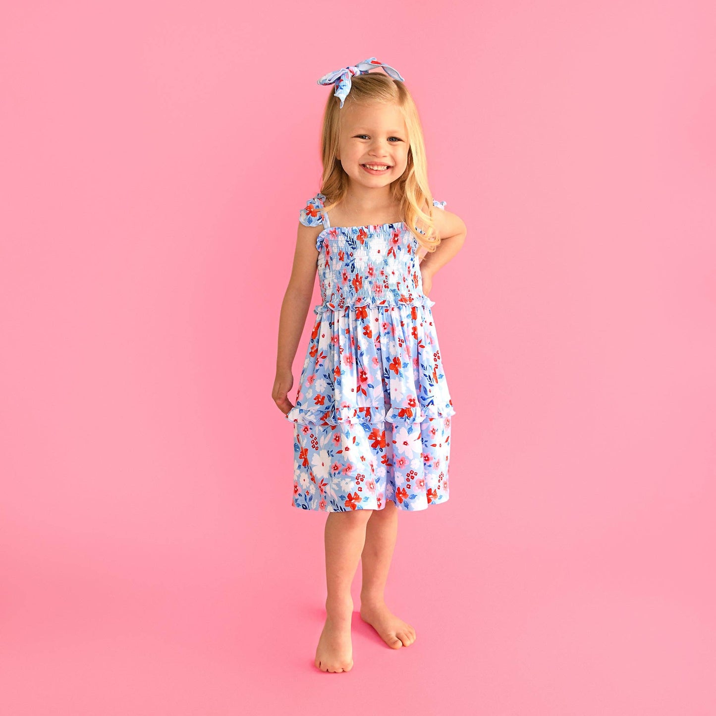 Betsy SMOCKED DRESS