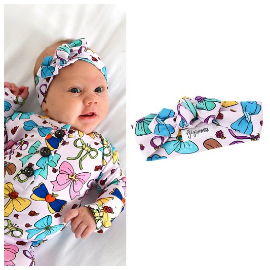 Princess TOPKNOT HEADBAND