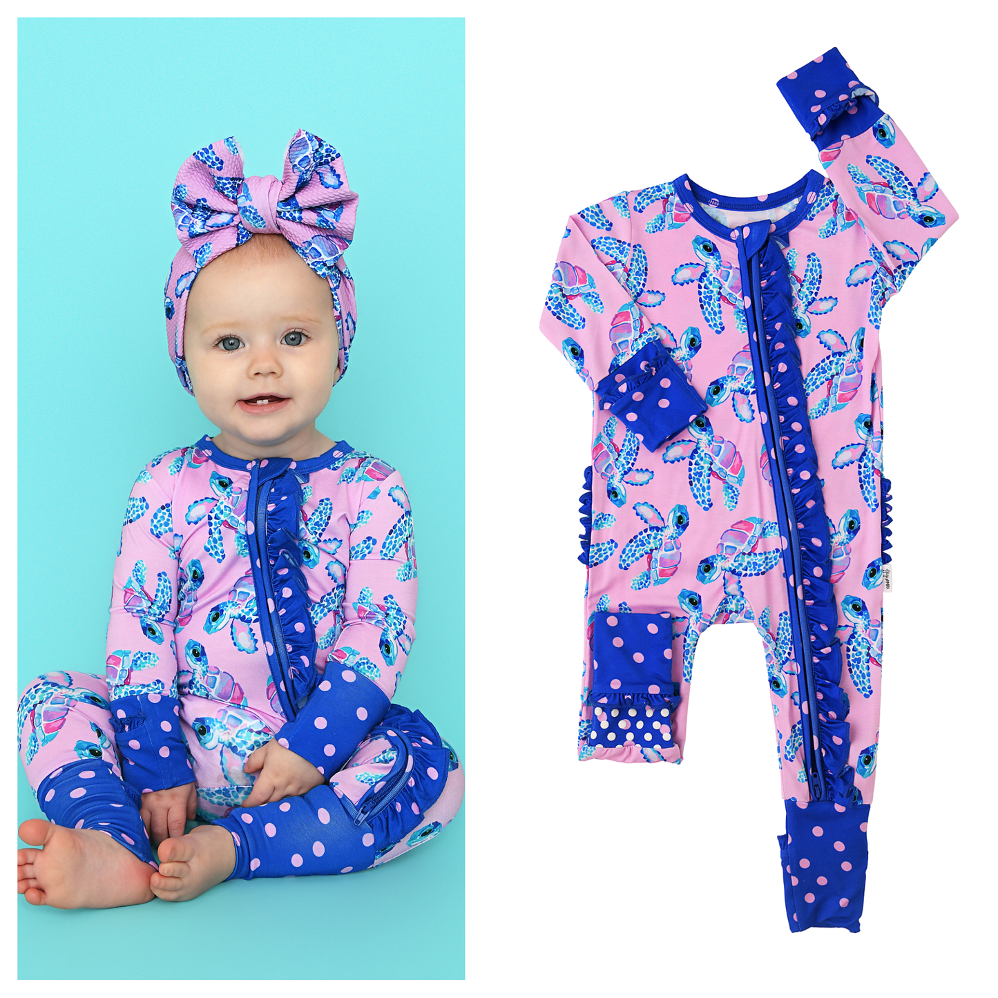 Waverly RUFFLE ZIP