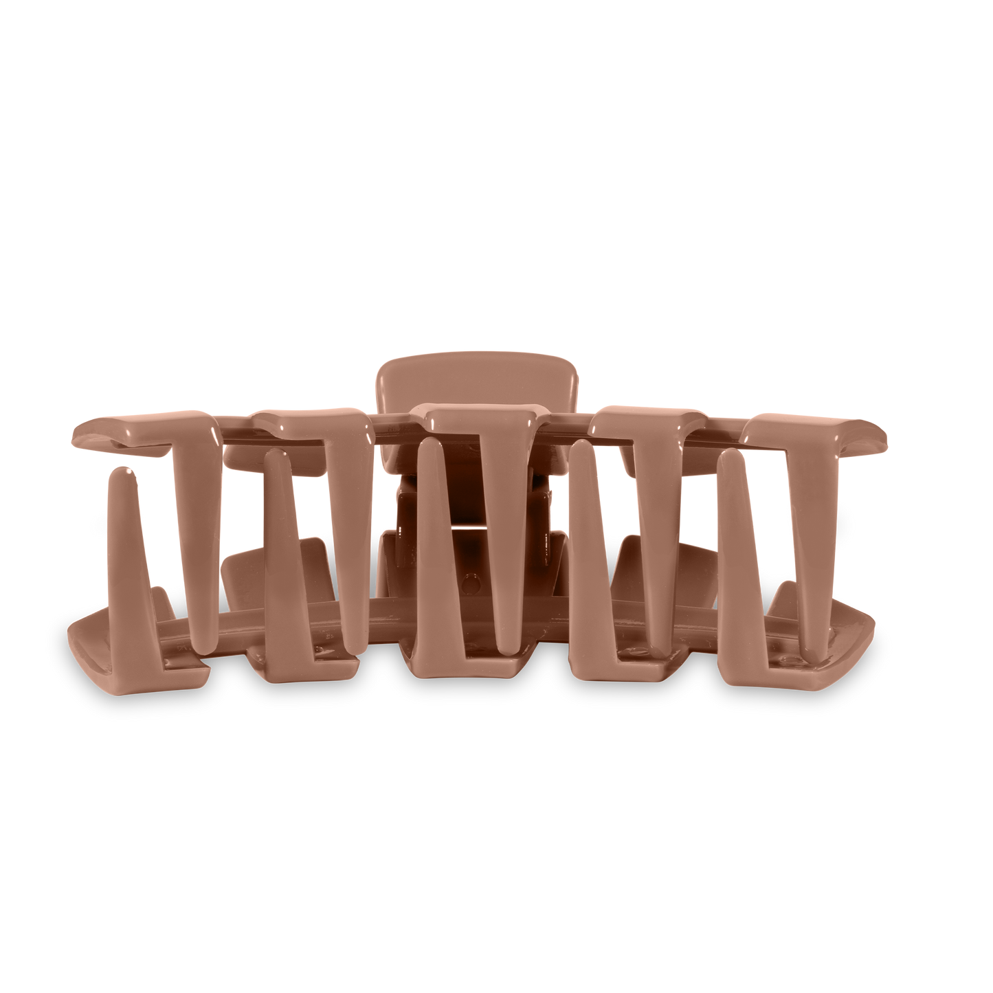 Teleties Classic Hair Clip Mocha Mousse
