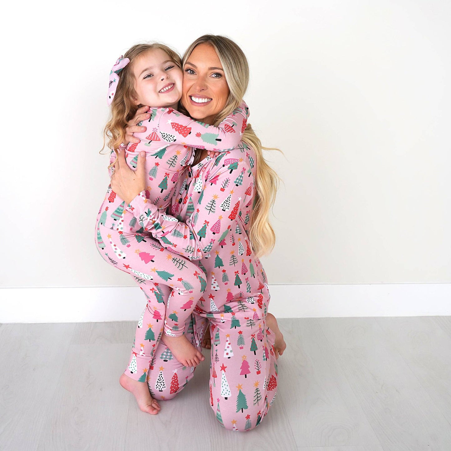 Noelle Pink Trees Mom 2 Piece