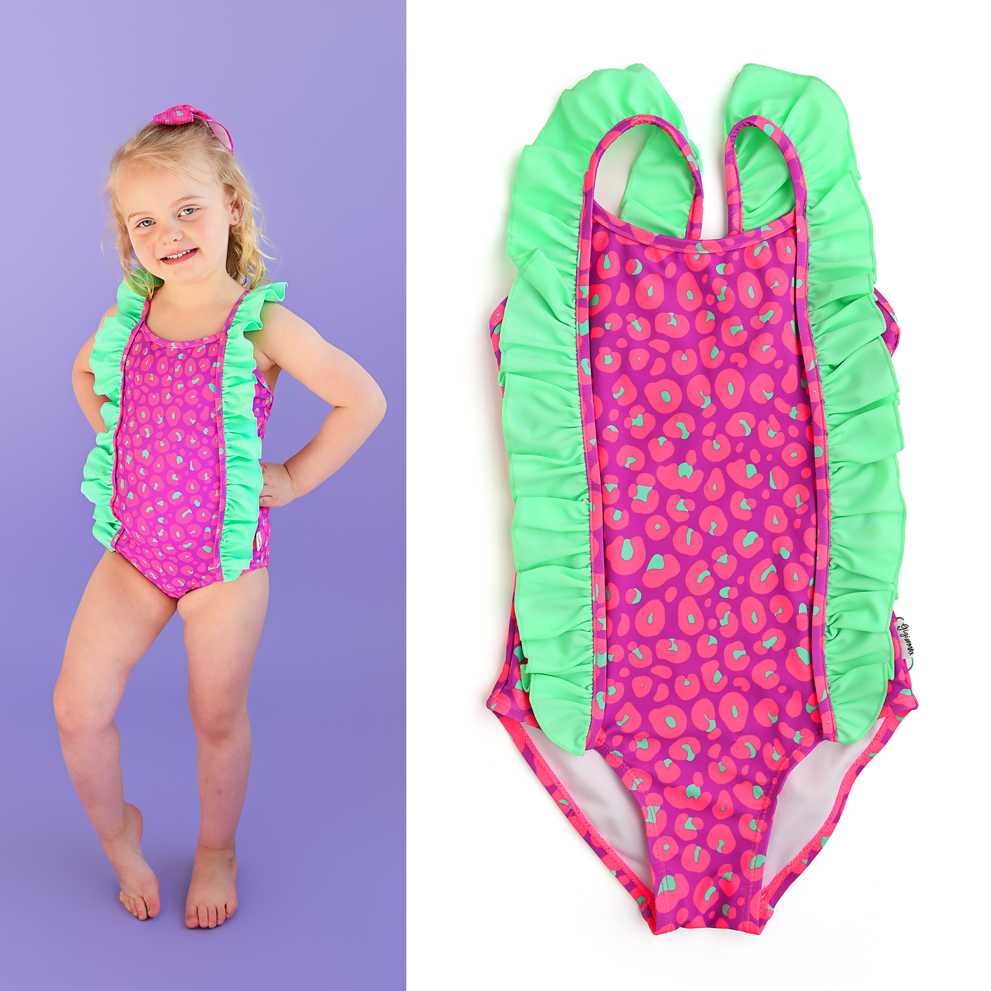 Tara Leopard TANK ONE PIECE SWIMSUIT