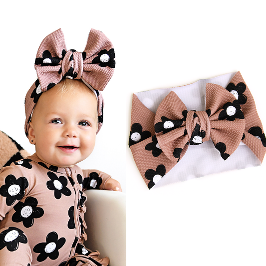 Coco HEADWRAP Baby Toddler Flowers Hair Accessories