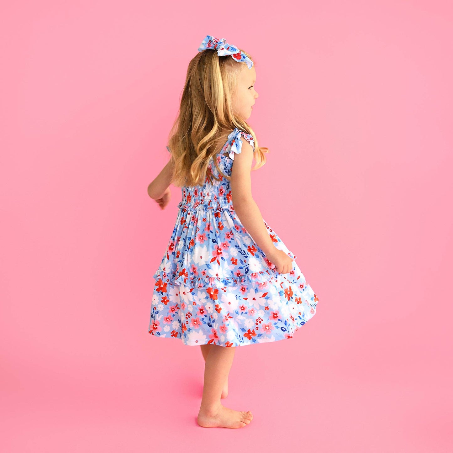 Betsy SMOCKED DRESS