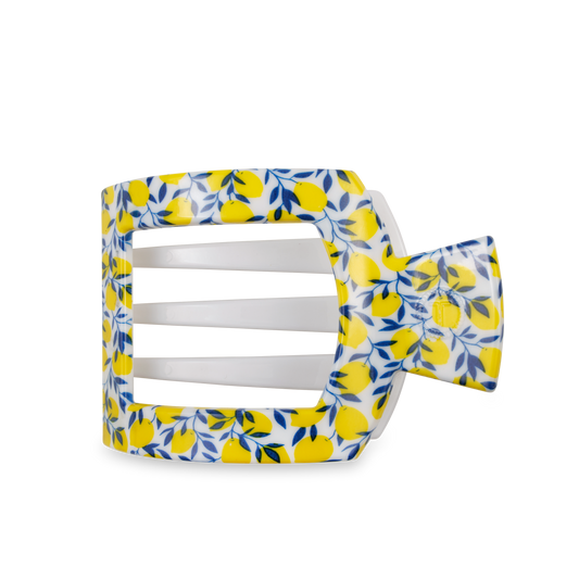 Teleties Flat Square Hair Clip Limoncello