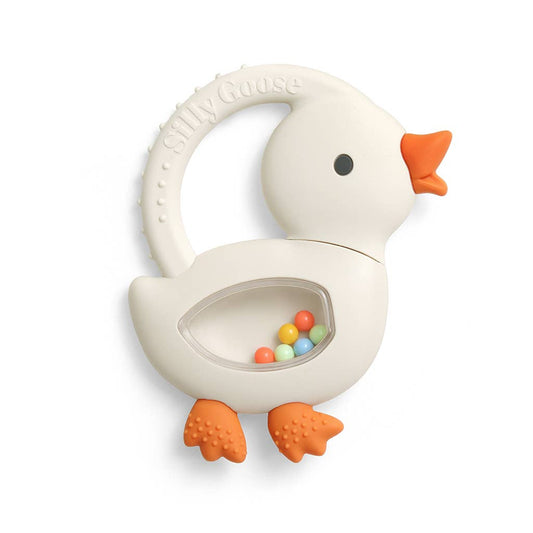 "NEW" Bitzy Shake™ - Silicone Teether with Rattle