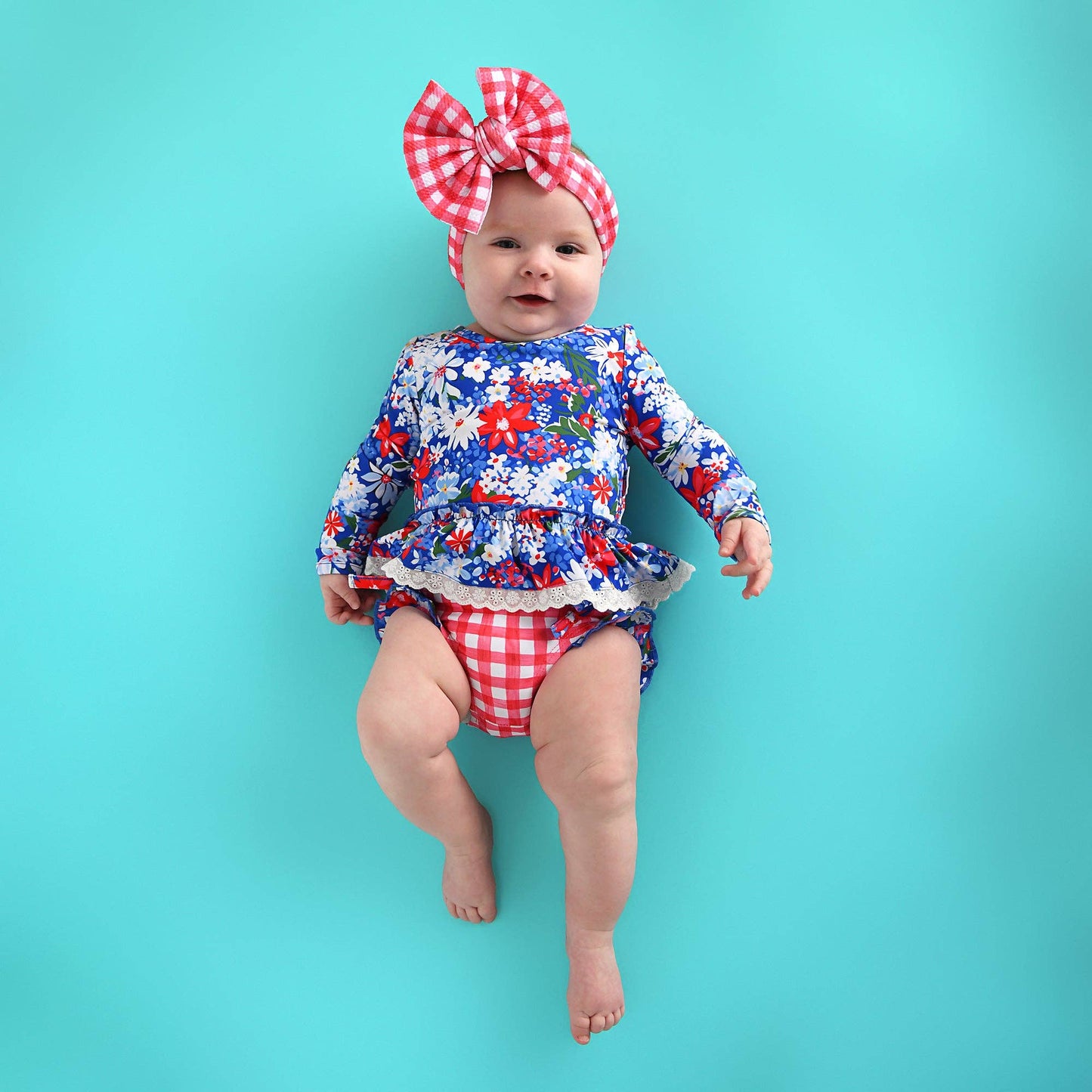 Presley RASH GUARD TWO PIECE SWIM SET