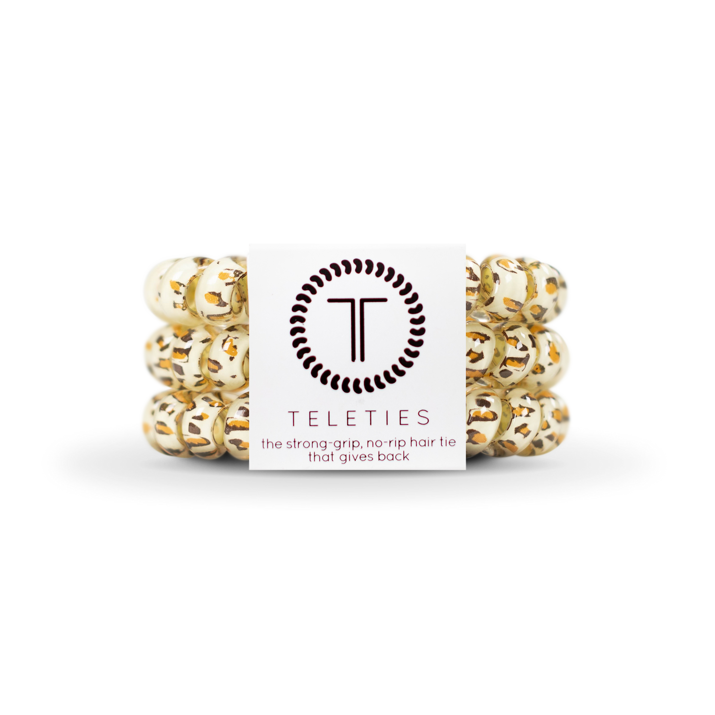 Spiral Hair Coils | Leopard Hair Ties