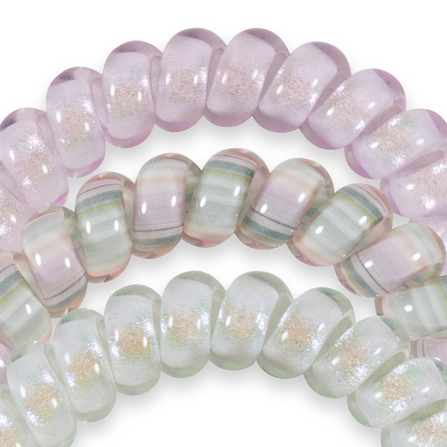 Opal Glow Hair Ties