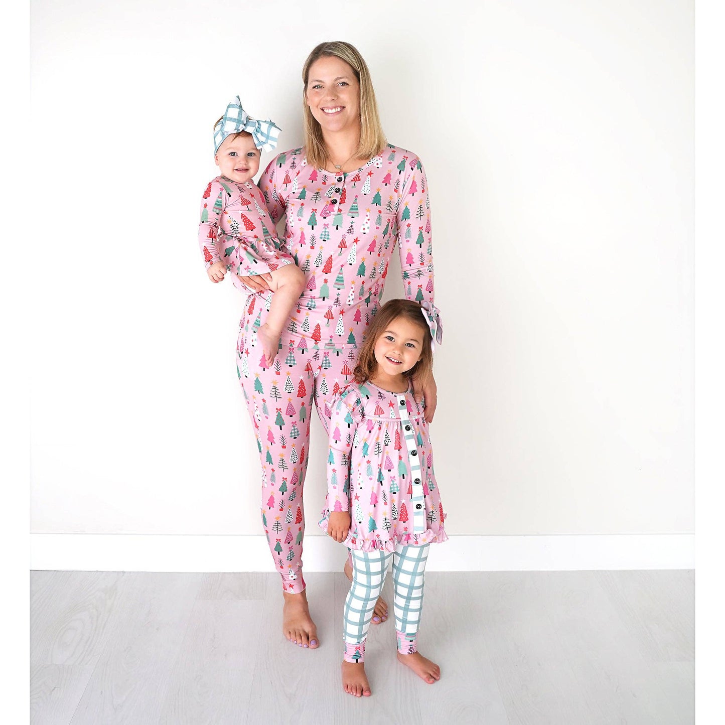 Noelle Pink Trees Mom 2 Piece