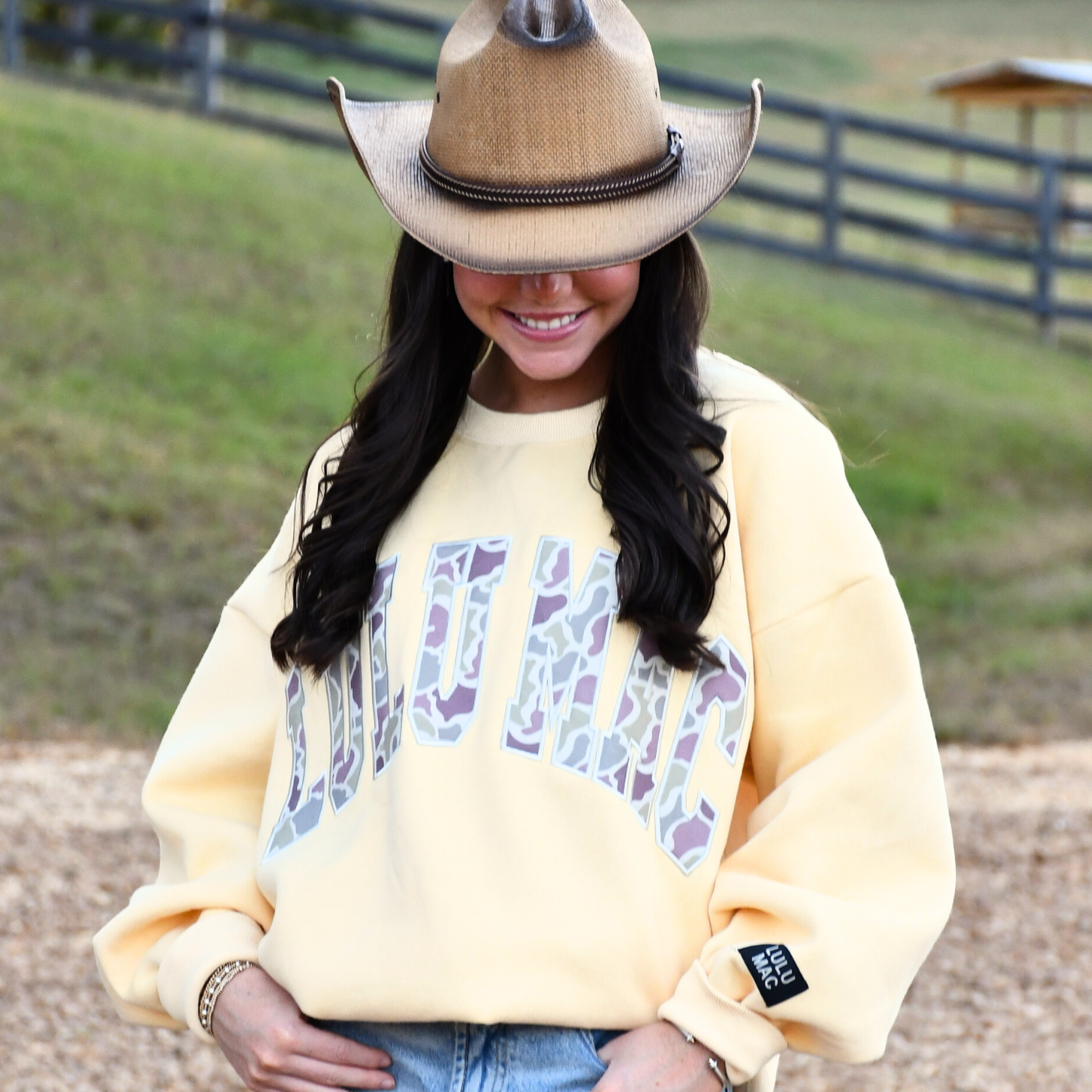 Lulu Mac Butter/Camo Sweatshirt
