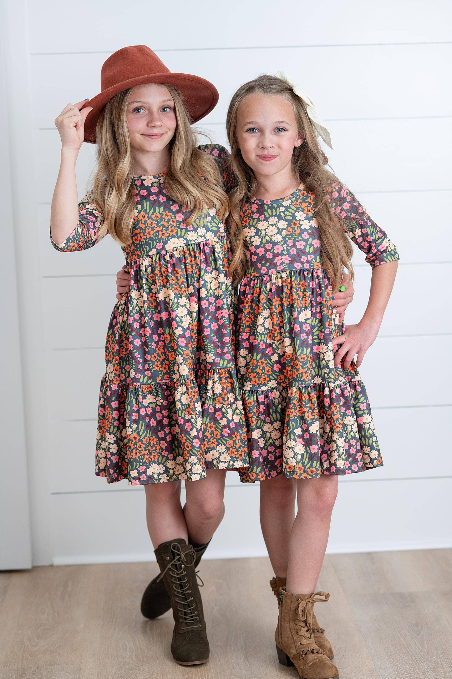 Flower Fields Twirl Dress
