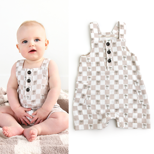 Beau Palm Tree COASTAL COVERALLS