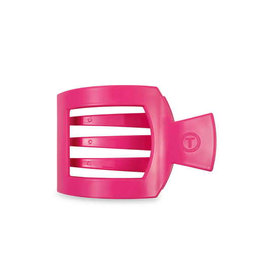 Teleties Flat Square Hair Clip Tropical Punch