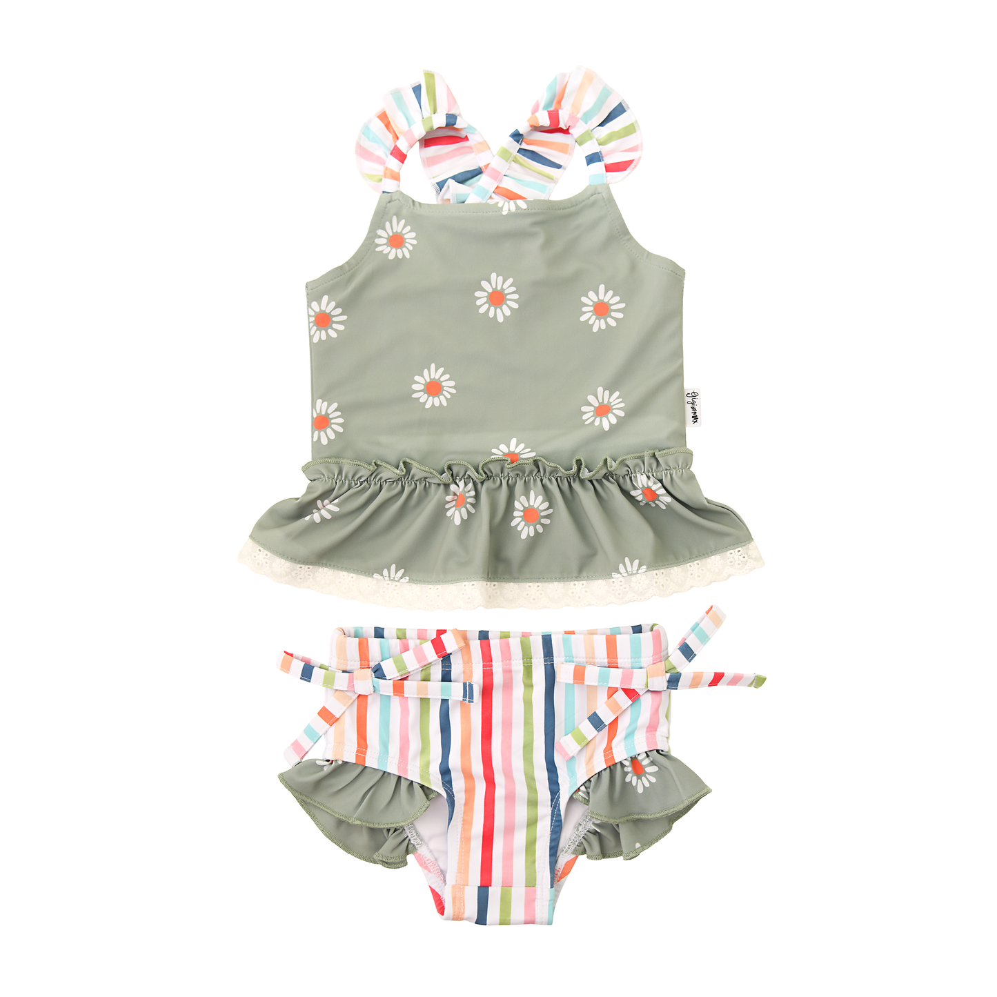 Rae RUFFLE TANK SWIM SET