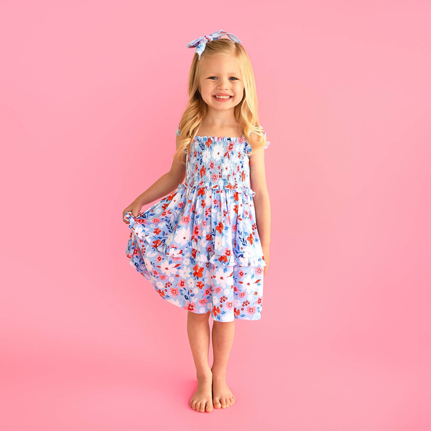 Betsy SMOCKED DRESS
