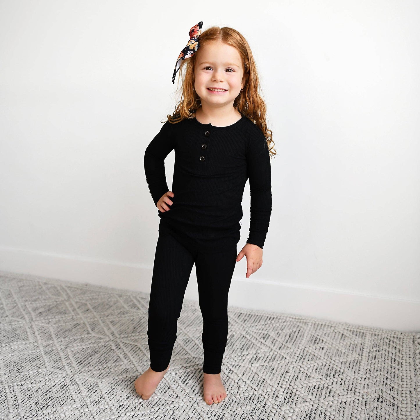 Onyx Ribbed TWO PIECE