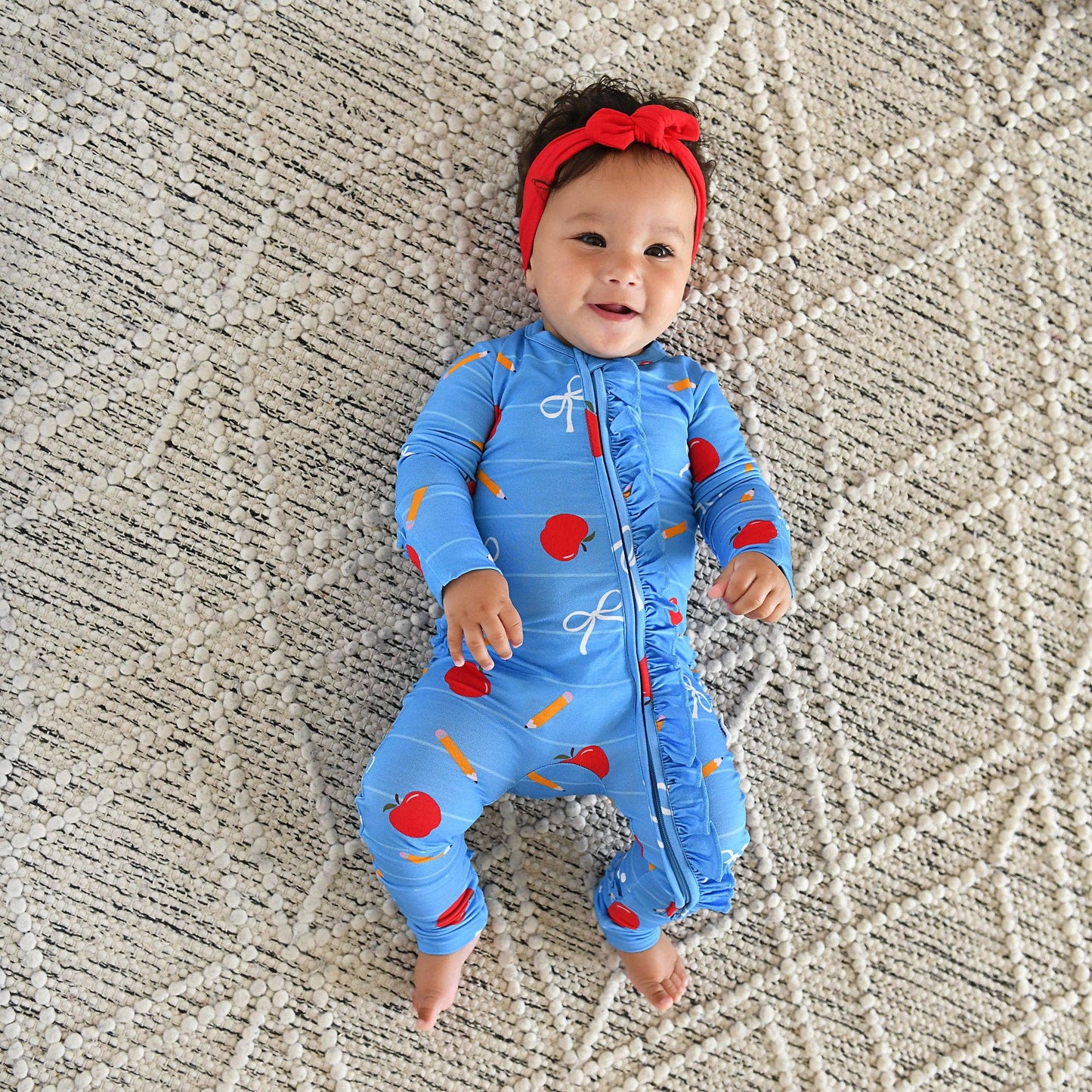 Quinn Apple RUFFLE ZIP