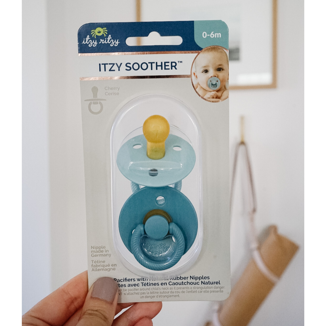 Itzy Soother™ Natural Rubber Paci Sets 6-18m