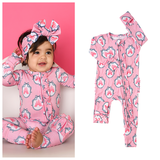 Maeve Castles RUFFLE ZIP