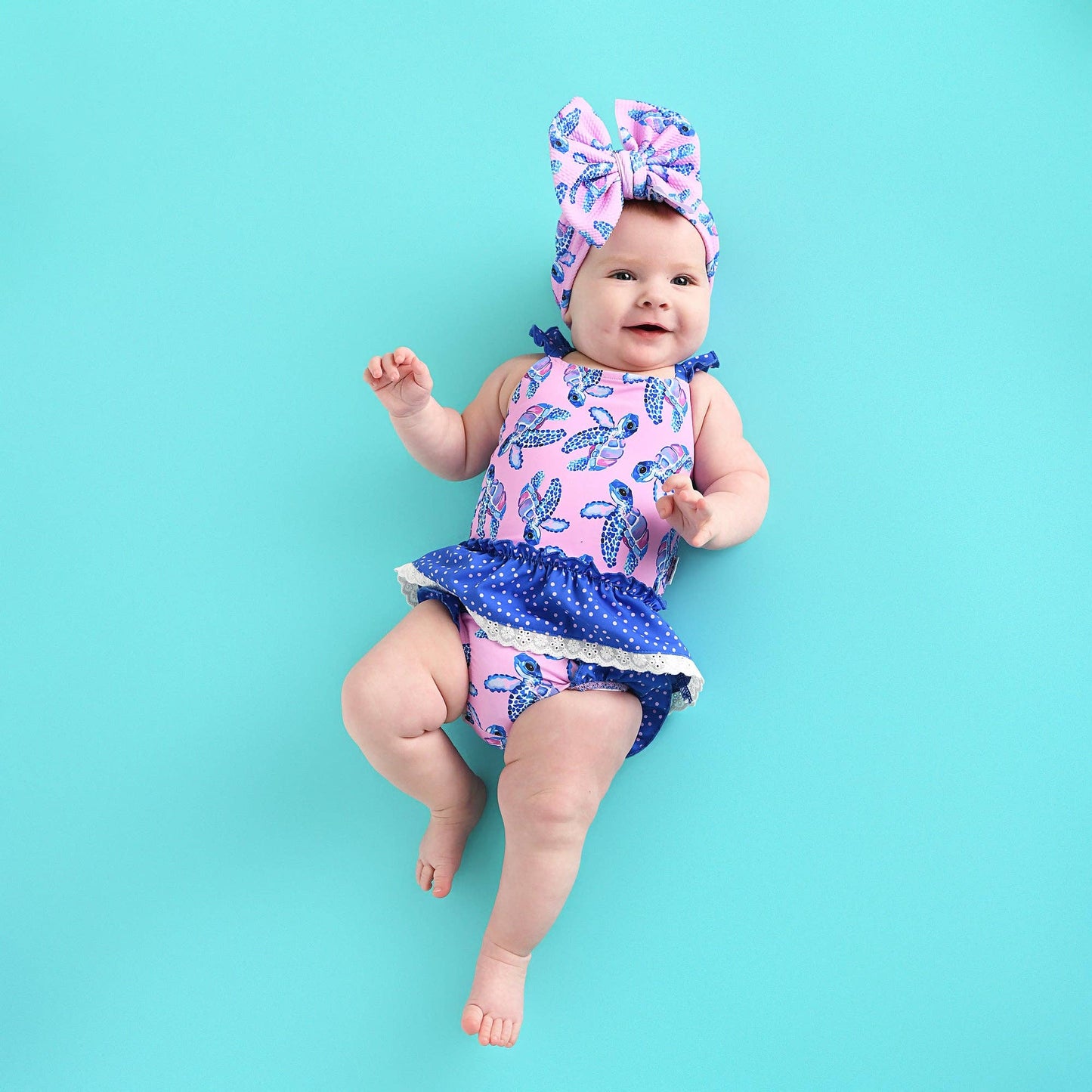 Waverly RUFFLE TANK SWIM SET