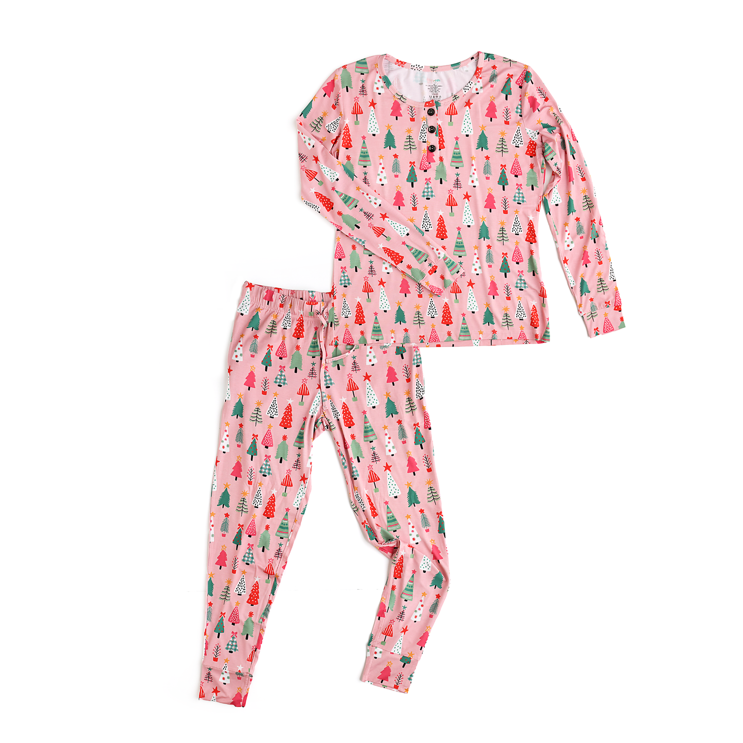 Noelle Pink Trees Mom 2 Piece